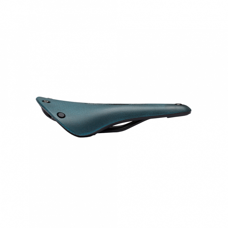 Brooks C17 Cambium Carved All-Weather Steel 162mm Saddle in Octane Blue-7