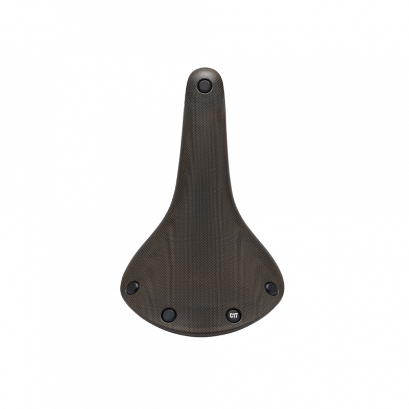 Brooks C17 Cambium All-Weather Steel 162mm Saddle in Brown-2