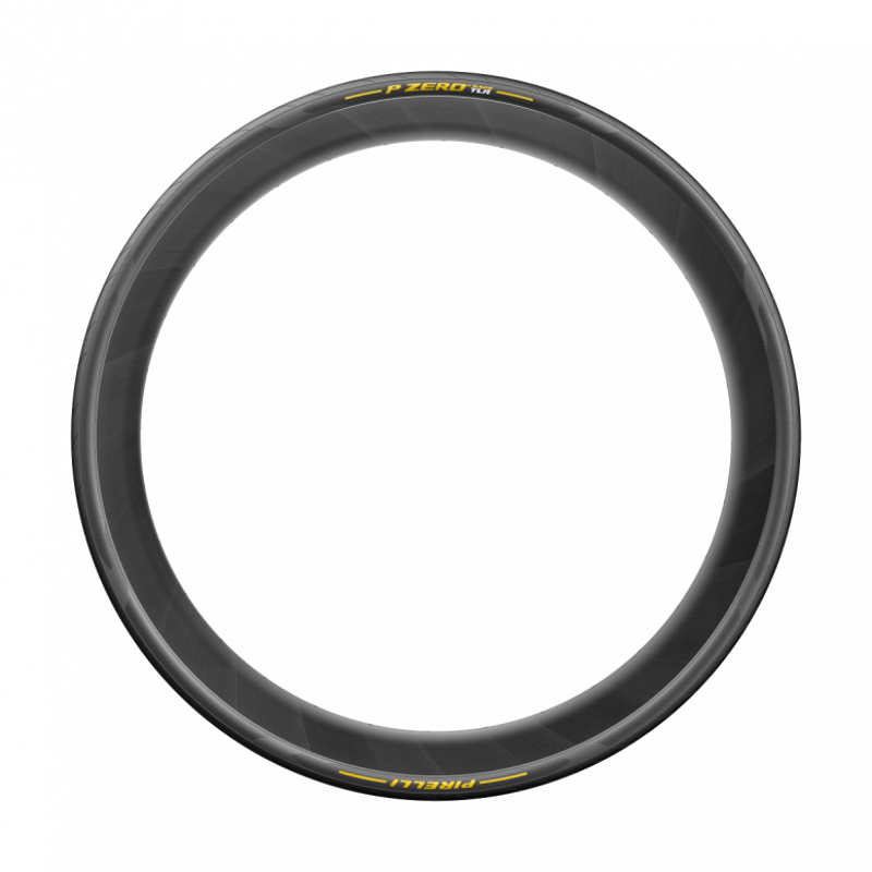 Pirelli P Zero Race TLR 700c SmartEVO Tyre in Yellow-1