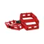 Trek  Line Elite 9/16-inch 15mm Flat MTB Pedals in Red