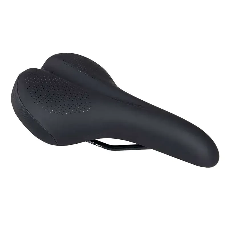 WTB Comfort Wide 270x174mm Steel Saddle in Black