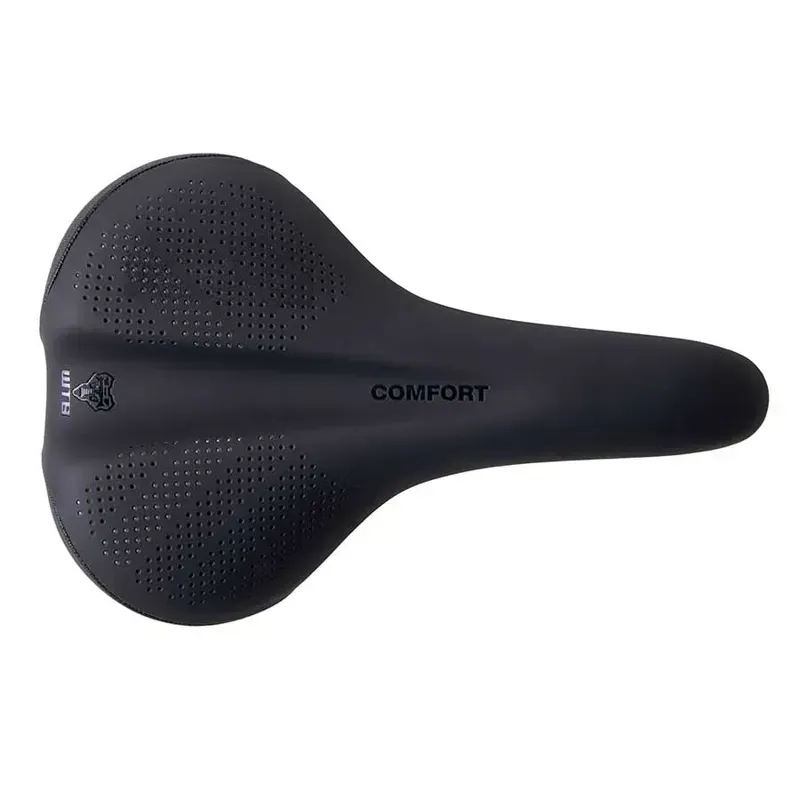WTB Comfort Wide 270x174mm Steel Saddle in Black-1