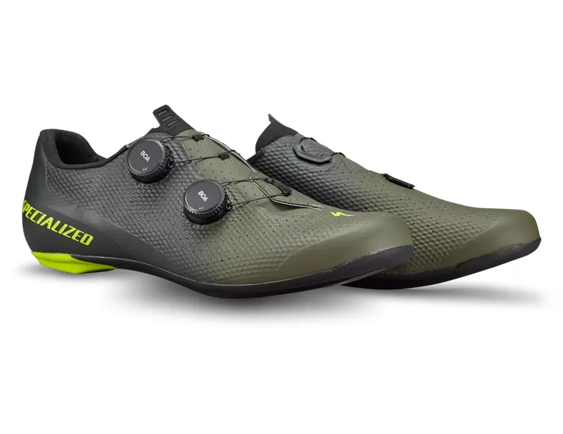 Specialized Torch 3.0 Road Shoes in Oak Green/Moss Green-1