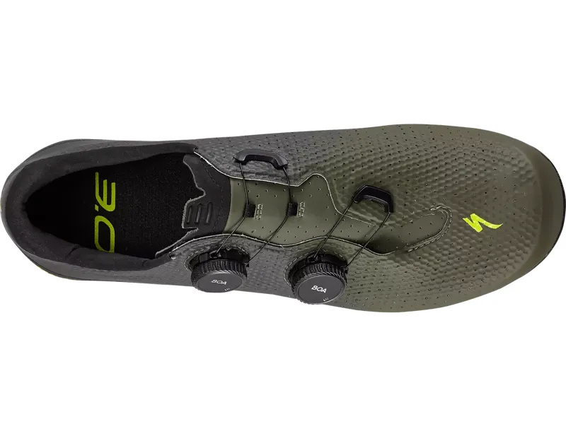 Specialized Torch 3.0 Road Shoes in Oak Green/Moss Green-3
