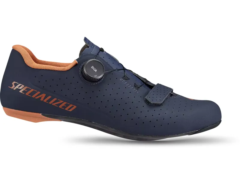 Specialized Torch 2.0 Road Shoes in Deep Marine/Terra Cotta