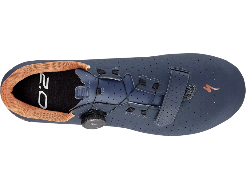 Specialized Torch 2.0 Road Shoes in Deep Marine/Terra Cotta-3