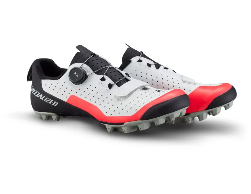 Specialized Recon 2.0 Mountain Bike Shoes in Dune White/Vivid Pink-1