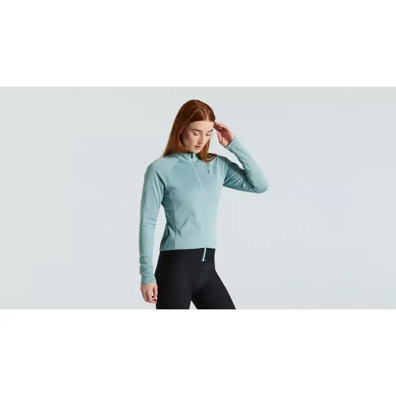 Balfes Bikes Specialized Women's RBX Expert Long Sleeve Thermal Jersey in Arctic Blue | Free postage over £30, £10 off first order, price match & 0% finance.