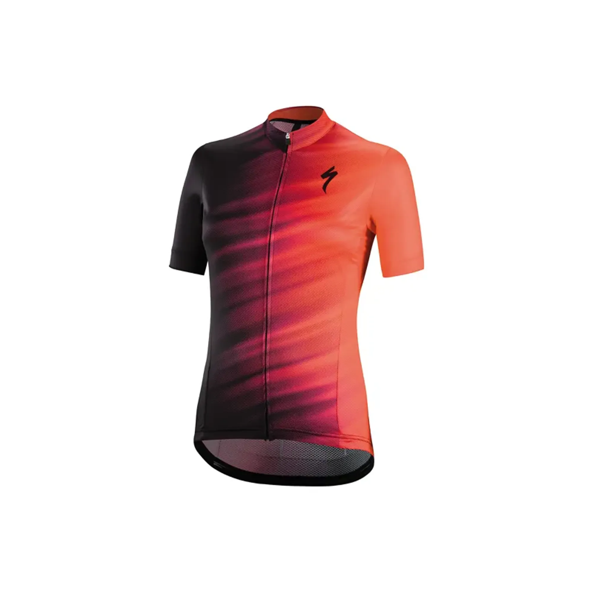 Specialized SL Expert Women's Short Sleeve Jersey in Acid Lava/Bl
