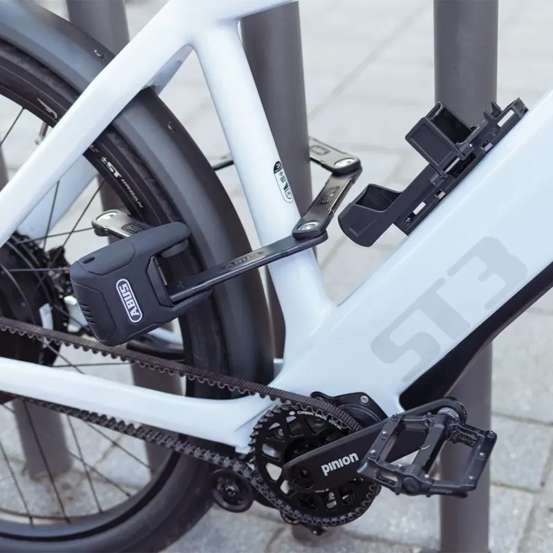 Abus Bordo 6500K Granit Xplus Alarm 90cm Folding Lock in Black-1