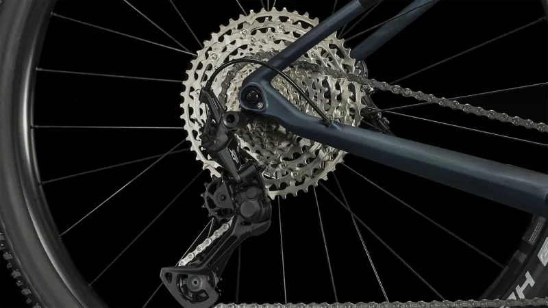 Cube Reaction c:62 Race Hardtail Mountain Bike 2024 in Bluehaze/Black-5