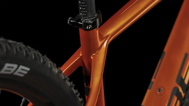 Cube Reaction c:62 Race Hardtail Mountain Bike 2024 in Fireorange/Black-3