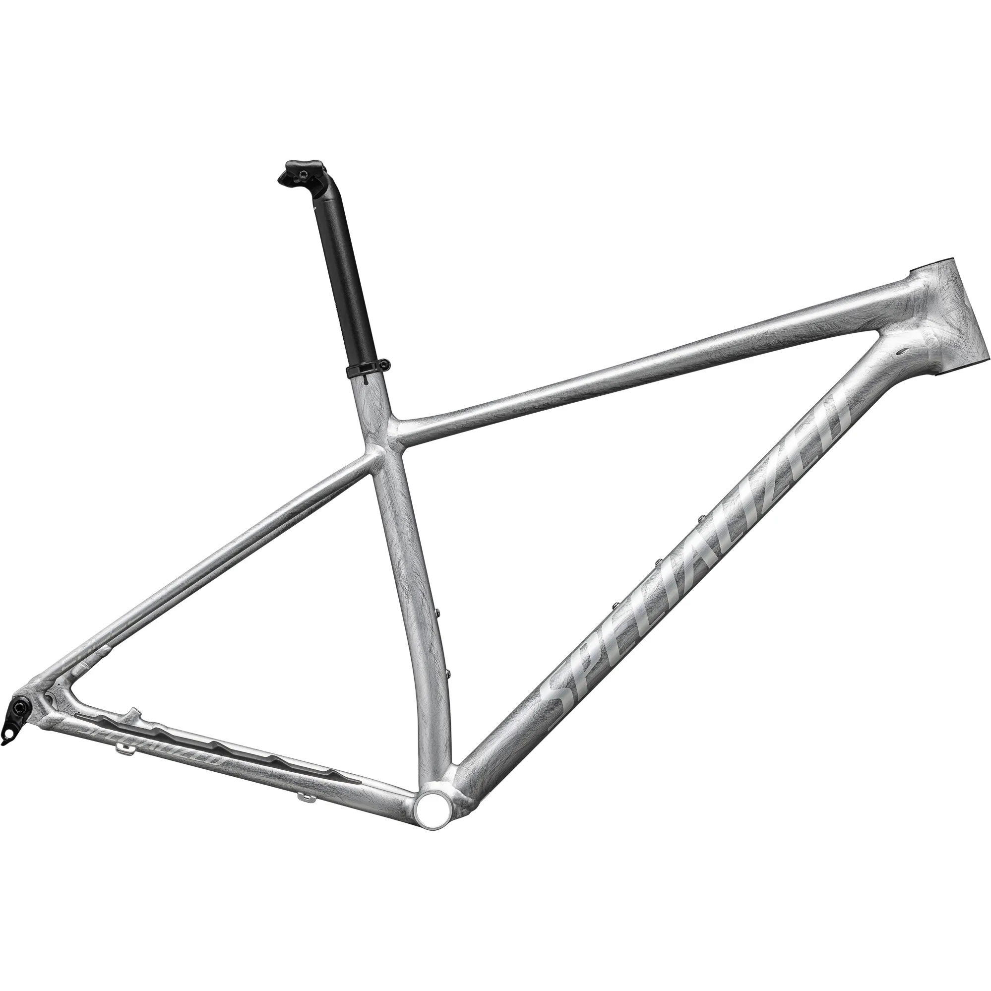 Specialized Chisel Frameset 2024 in Brushed Liquid Metal