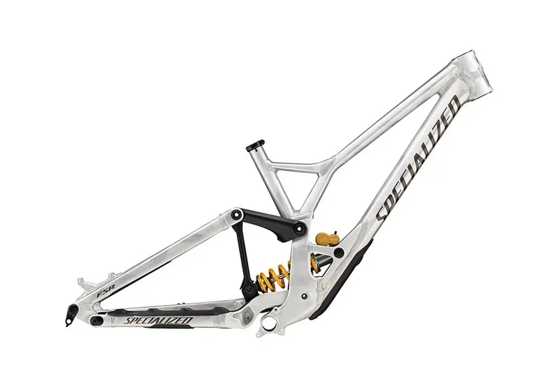 Specialized Demo Race Frameset 2026 in Gloss Flake Silver-1