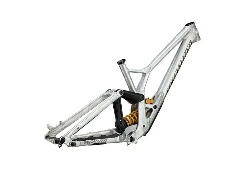 Specialized Demo Race Frameset 2026 in Gloss Flake Silver-3