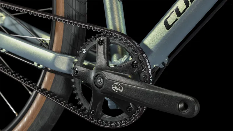 Cube Hyde Pro Hybrid Bike 2024 in Metalgreen/Black-3