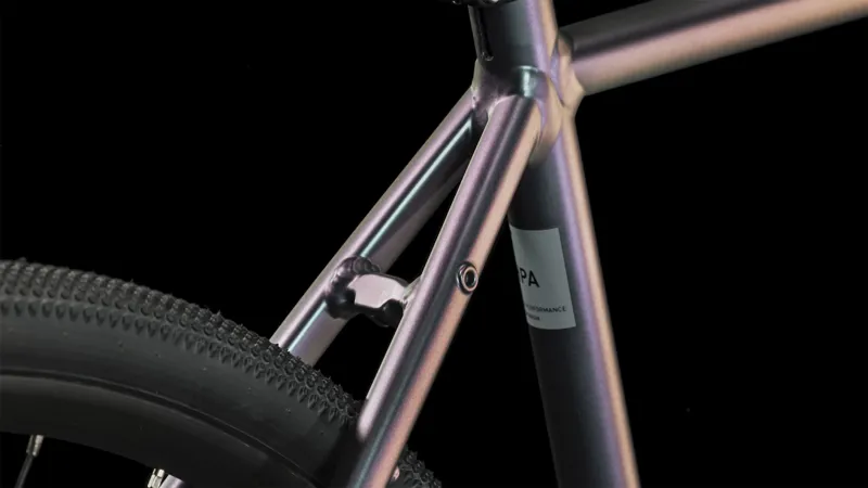 Cube Hyde Race Hybrid Bike 2024 in Galactic/Black-4