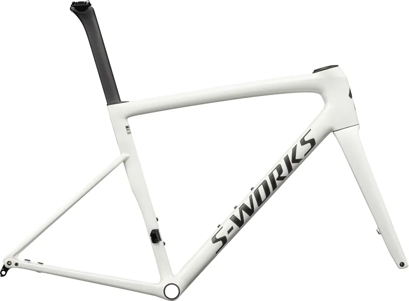 Specialized S-Works Tarmac SL8 Carbon Road Frameset 2025 in White Gold Pearl