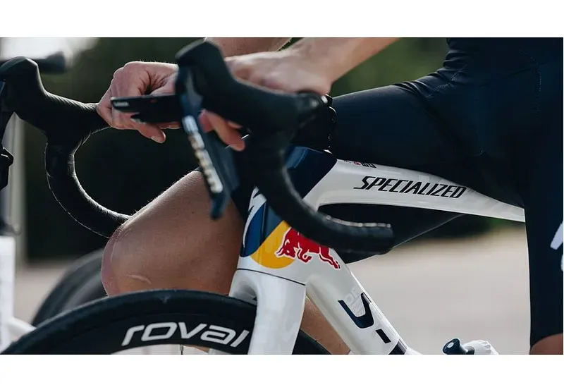 Specialized S-Works Tarmac SL8 Road Frameset 2025 in Red Bull - BORA - Hansgrohe Red Bull Bora White-5