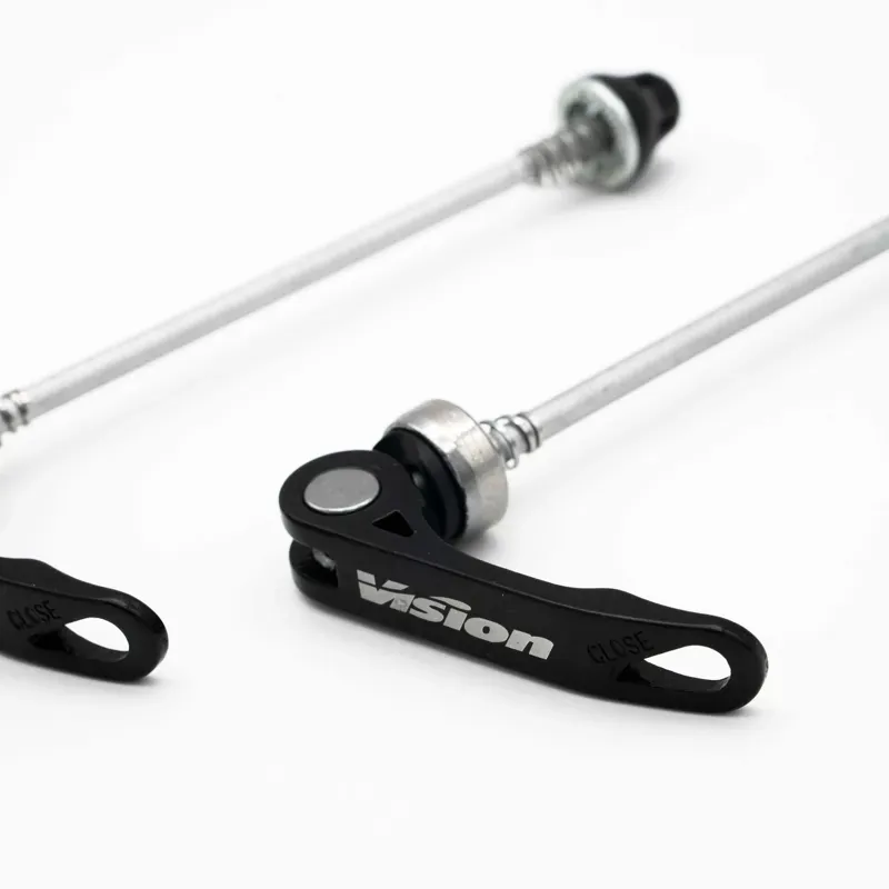 Vision QR-25 Alloy Road Bike Quick Release Set 112/146mm in Black-1