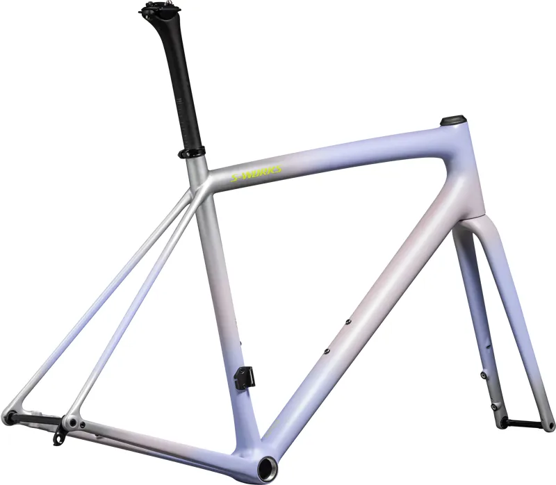 Specialized S-Works Aethos Road Frameset 2024 in Clay/Indigo/Silver Dust-2
