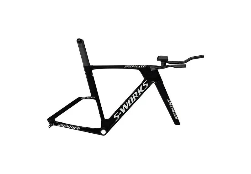 Specialized S-Works Shiv TT Module Bike Frame 2026 in Black/White/Silver