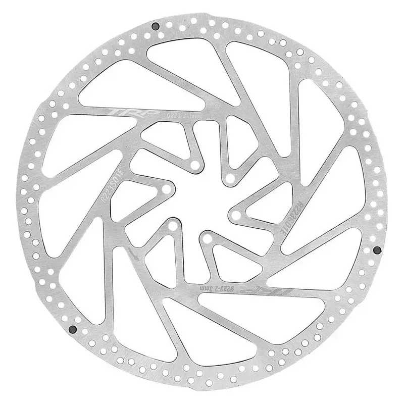 TRP RS01 6 Bolt 203mm Disc Brake Rotor in Silver 