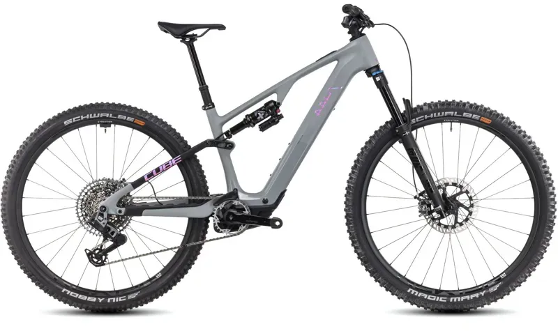 Cube AMS Hybrid ONE44 C:68x TM 400X 29 Electric MTB in 2024 Swampgrey/Purplereflex-1
