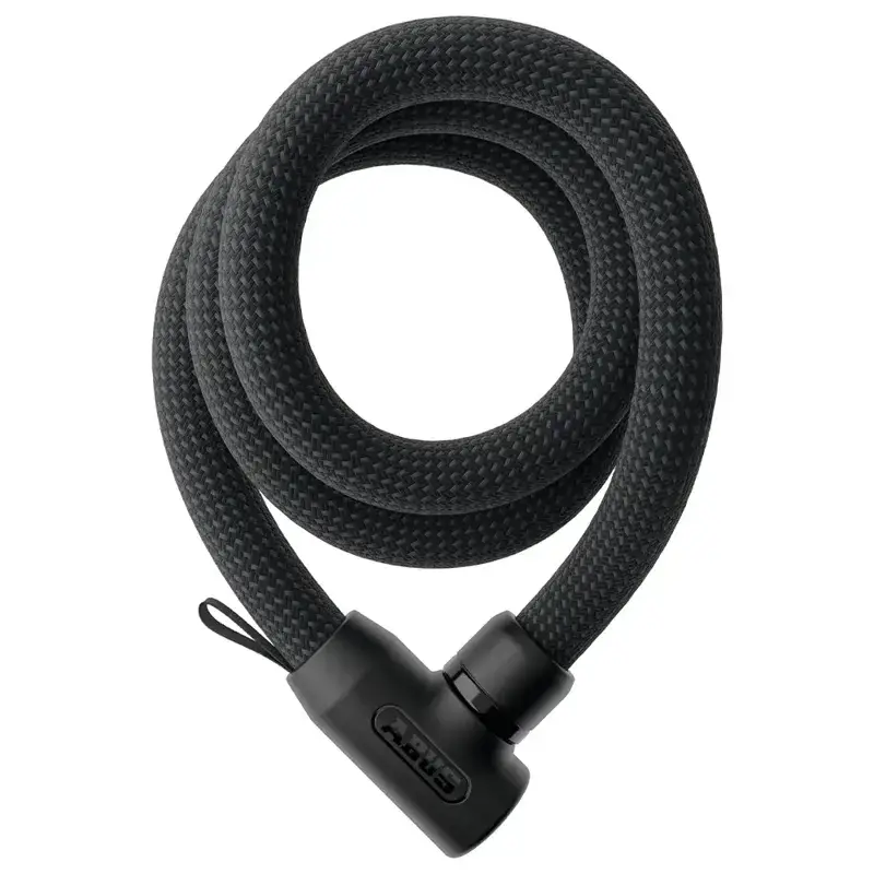 Balfes Bikes Abus 4004K/140 Yarnit Key Chain Lock in Black | Free postage over £30, £10 off first order, price match & 0% finance.