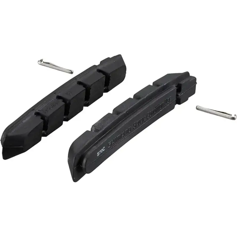 Balfes Bikes Shimano S70C V-Brake Cartridge Pad Insert in Black | Free postage over £30, £10 off first order, price match & 0% finance.