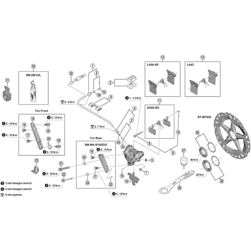 Shimano SMBH90 Olive And Insert-1