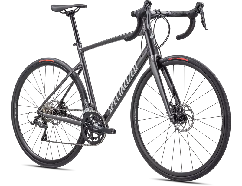 Specialized Allez E5 Disc Road Bike 2025 in Smoke/White/Silver-1