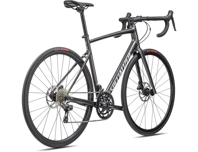 Specialized Allez E5 Disc Road Bike 2025 in Smoke/White/Silver-2