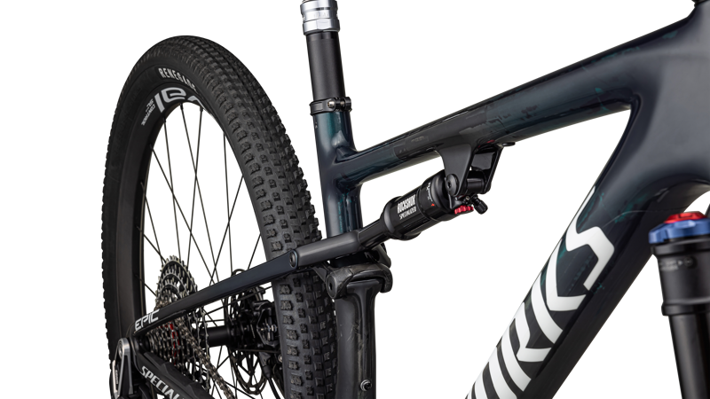 Specialized S-Works Epic LTD Full Suspension Mountain Bike 2023 in Teal Tint/White Silver-5