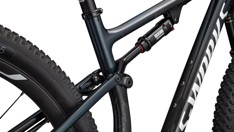 Specialized S-Works Epic LTD Full Suspension Mountain Bike 2023 in Teal Tint/White Silver-6