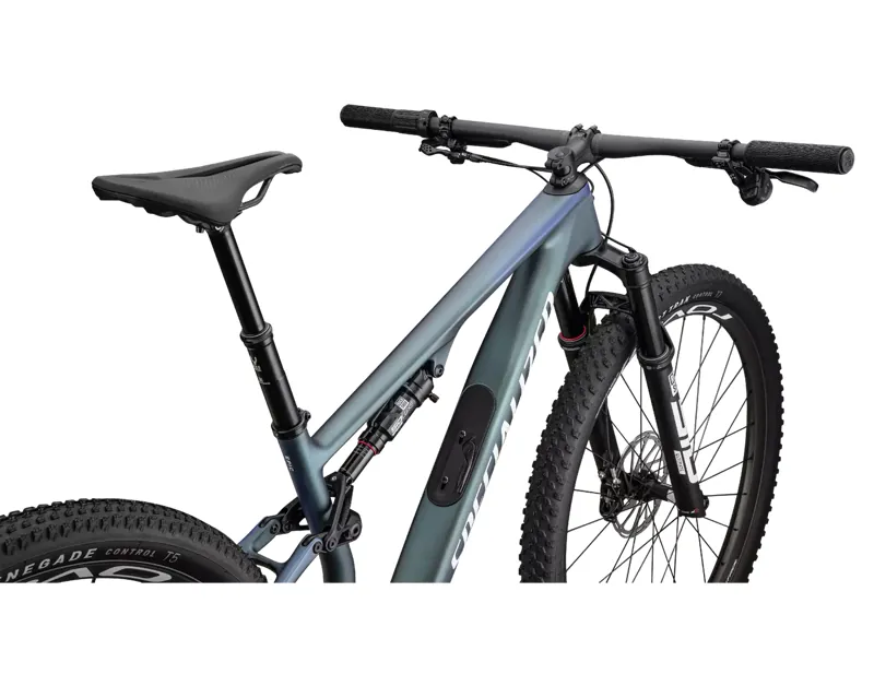 Specialized Epic 8 Pro Full Suspension Mountain Bike 2025 in Carbon/Sapphire-3