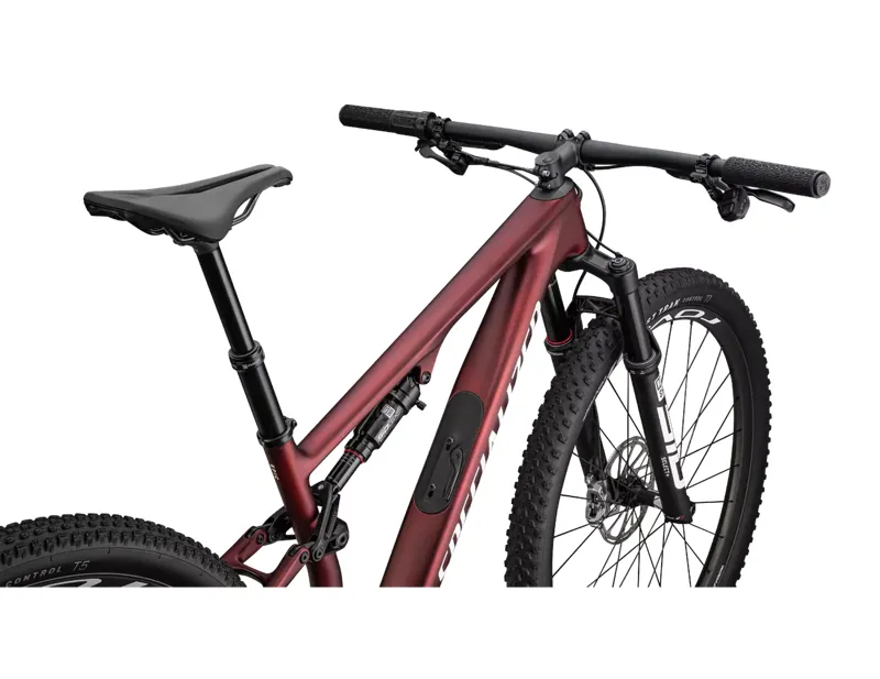 Specialized Epic 8 Expert Full Suspension Mountain Bike 2025 in Redsky/White-3