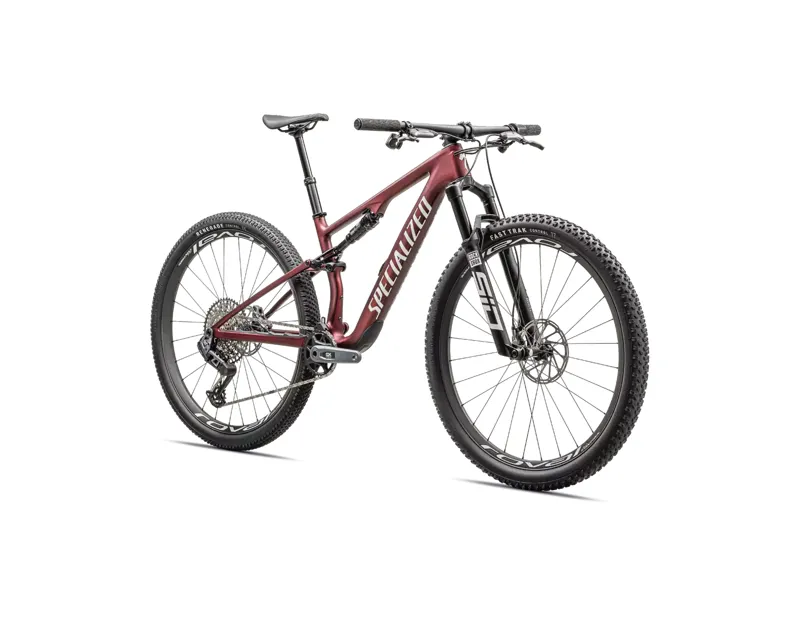 Specialized Epic 8 Expert Full Suspension Mountain Bike 2025 in Redsky/White-1