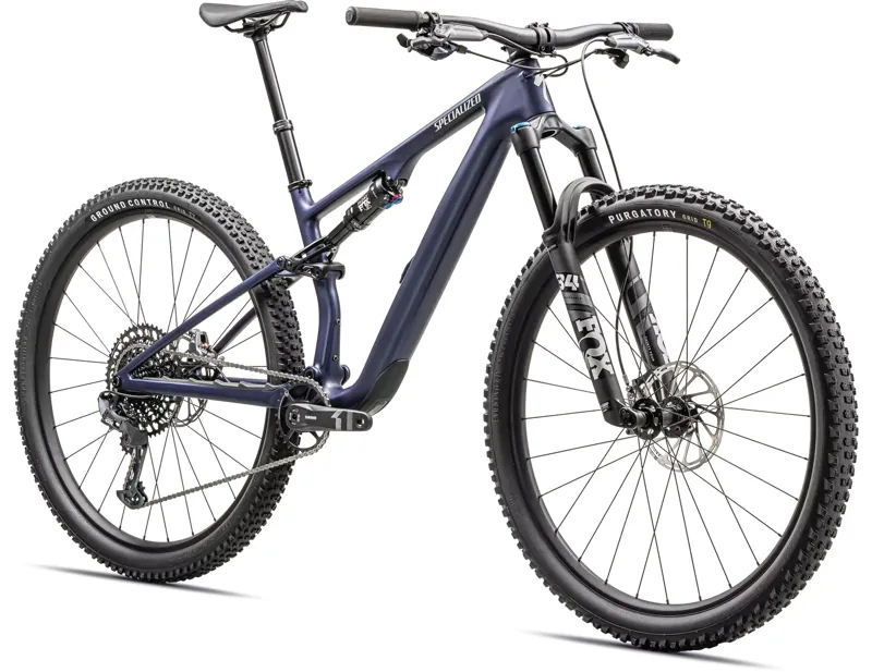 Specialized Epic 8 EVO Comp Full Suspension Mountain Bike 2025 in Blue Onyx/Dune White-1