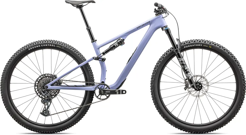 Specialized Epic 8 EVO Comp Full Suspension Mountain Bike 2024 in Purple Inidigo/Midnight Shadow