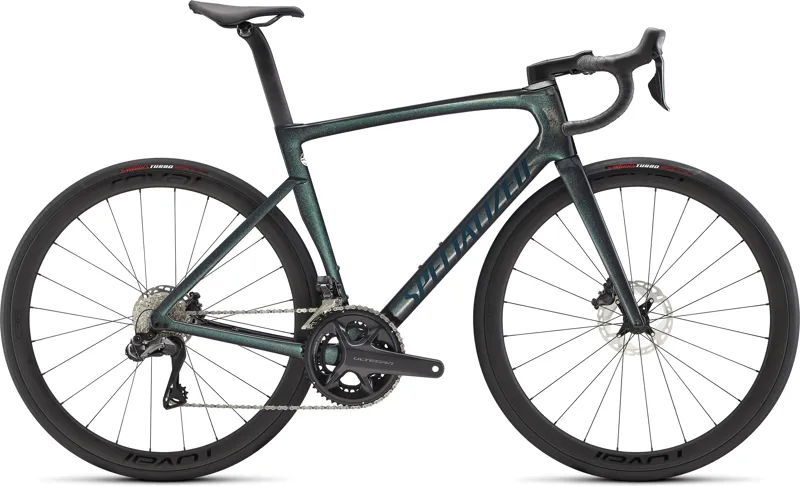 EX DEMO Specialized Tarmac SL7 Expert Road Bike 54cm 2023 in Carbon Oil Green