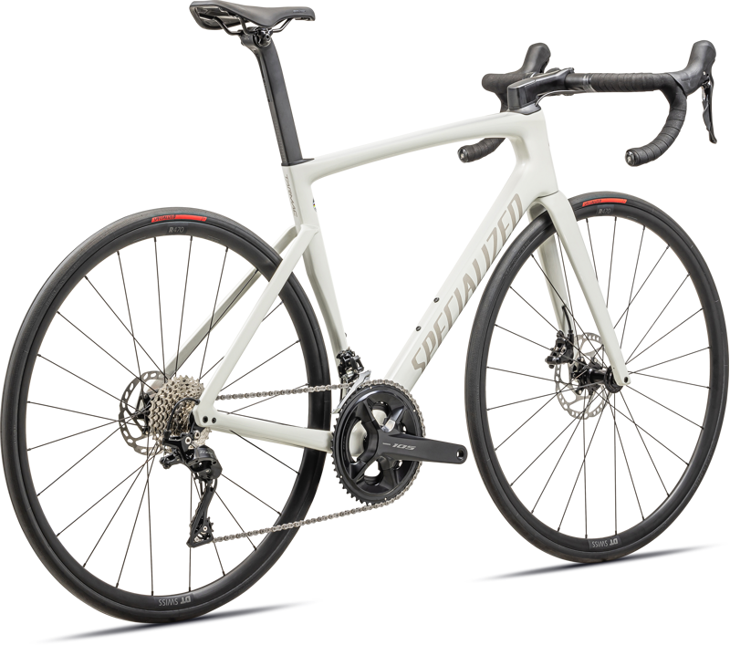 Specialized Tarmac SL7 Sport 105 Road Bike 2025 in Dune White/Chaos Pearl-2