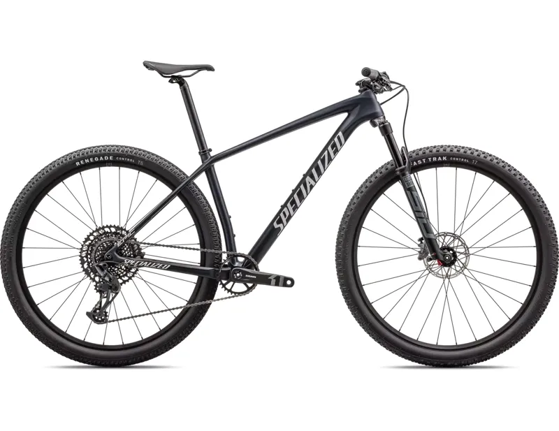 Specialized Epic Hardtail Comp Mountain Bike 2024 in Dark Navy/White