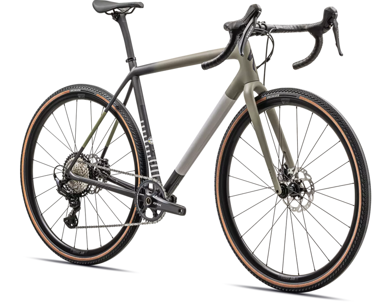 Specialized Crux Comp Gravel Bike 2024 in Taupe/Smoke/Midnight/Clay-1