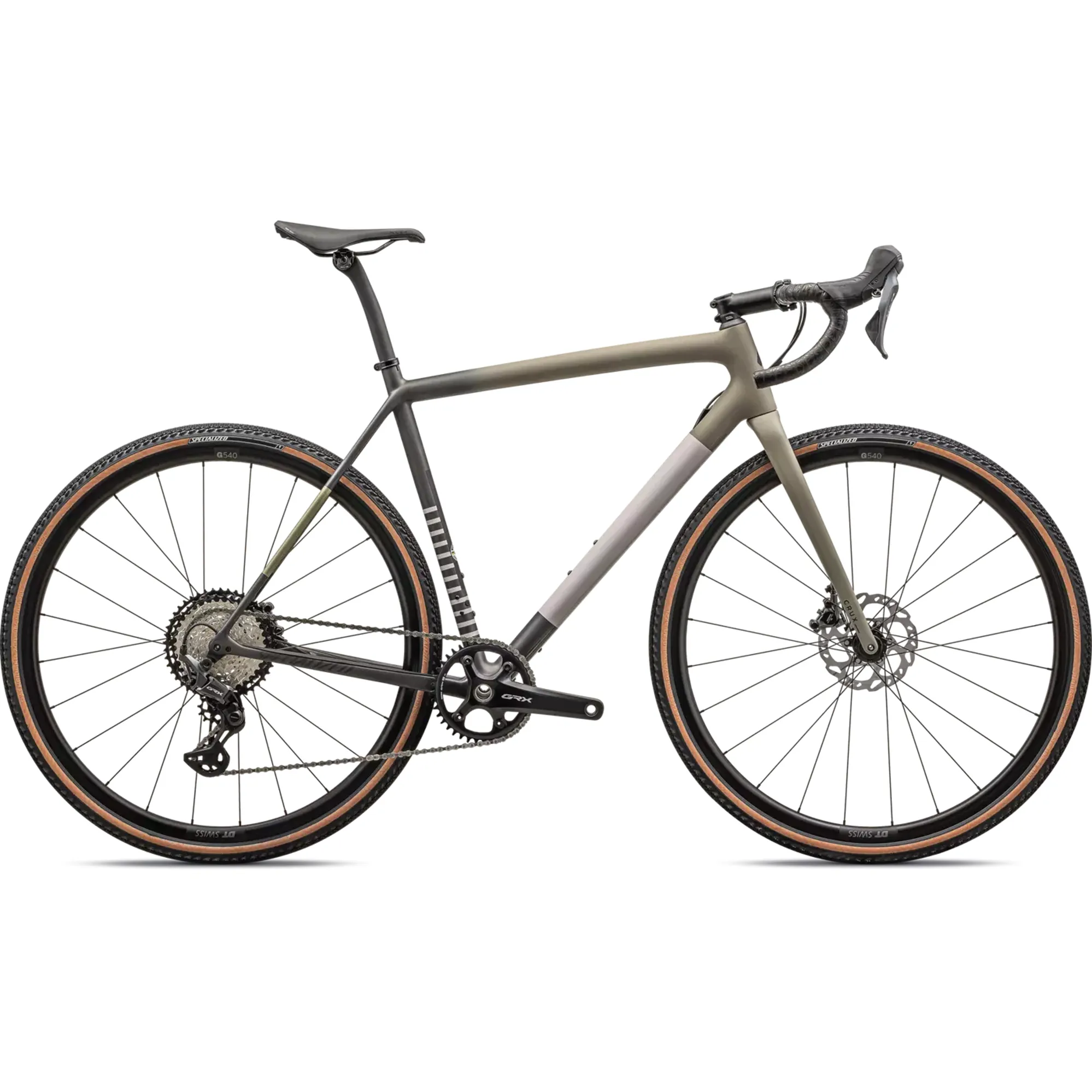Specialized Crux Comp Gravel Bike 2024 in Taupe/Smoke/Midnight