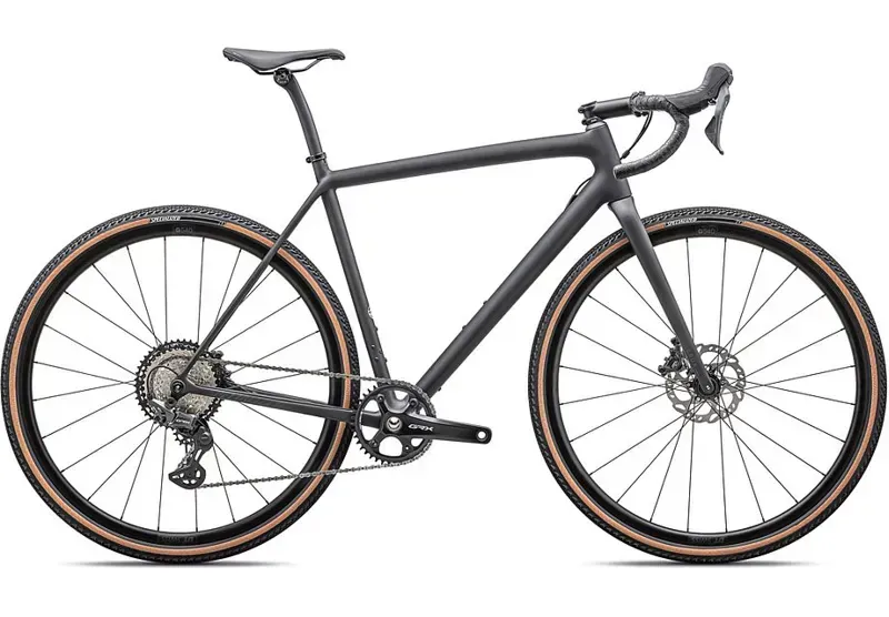 Specialized Crux Comp Gravel Bike 2025 in Carbon Smoke-1