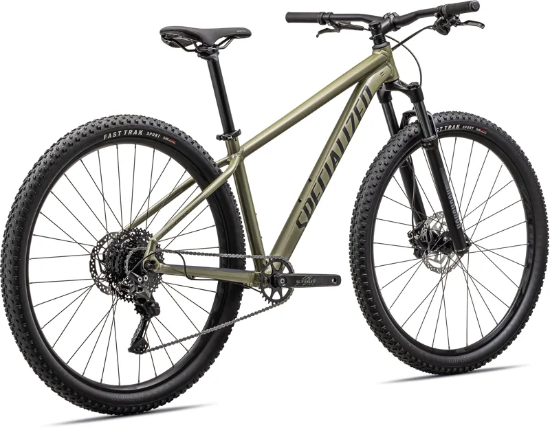 Specialized Rockhopper Comp Hardtail Mountain Bike 2025 in Gloss Metallic Spruce/Smoke-2