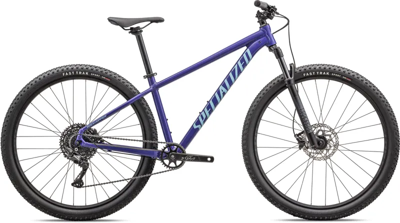 Specialized Rockhopper Comp Hardtail Mountain Bike 2025 in Purple Haze/Astral Blue
