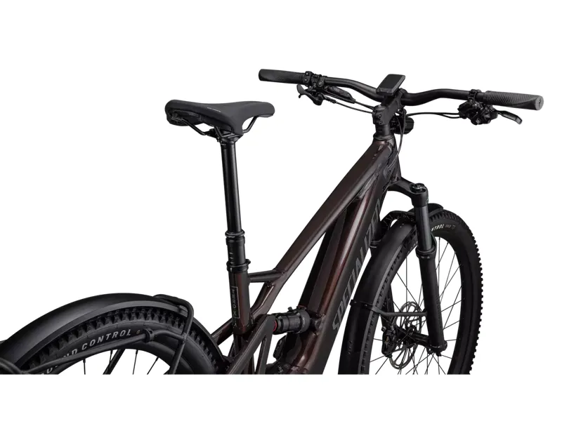 Specialized Turbo Tero X 5.0 Full Suspension Electric Mountain Bike 2024 in Red Onyx/Smoke-3