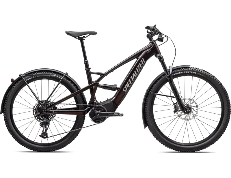 Specialized Turbo Tero X 5.0 Full Suspension Electric Mountain Bike 2024 in Red Onyx/Smoke